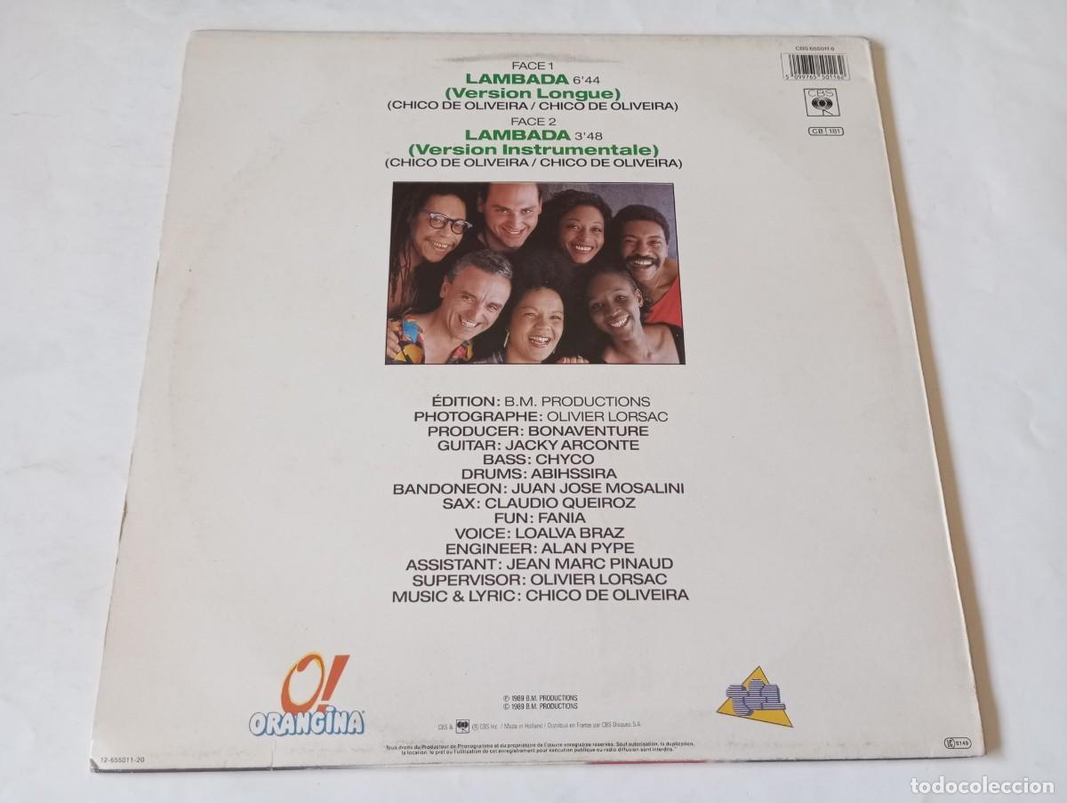 Discos de vinilo: Kaoma - Lambada - 1989 - Foto 2