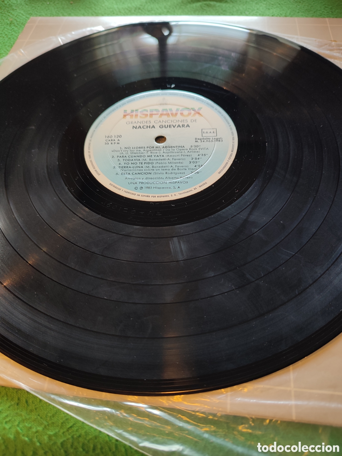Discos de vinilo: Nacha Guevara - Grandes canciones de... - Foto 3