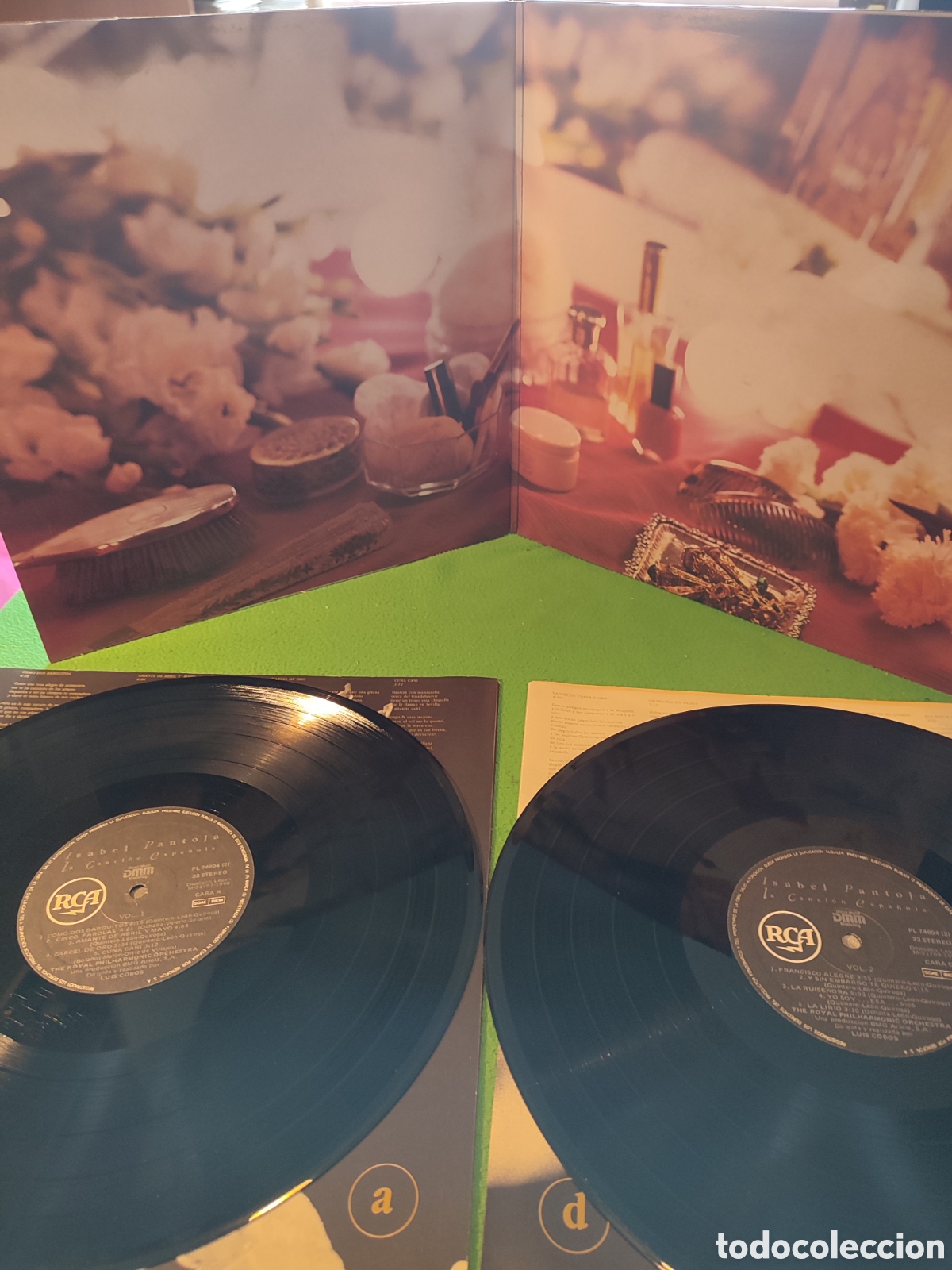 Discos de vinilo: Isabel Pantoja - Canci&oacute;n espa&ntilde;ola 2Lps - Foto 2