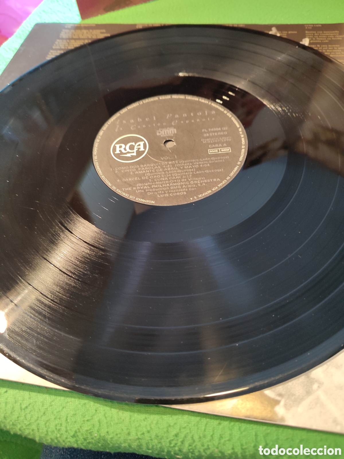 Discos de vinilo: Isabel Pantoja - Canci&oacute;n espa&ntilde;ola 2Lps - Foto 3