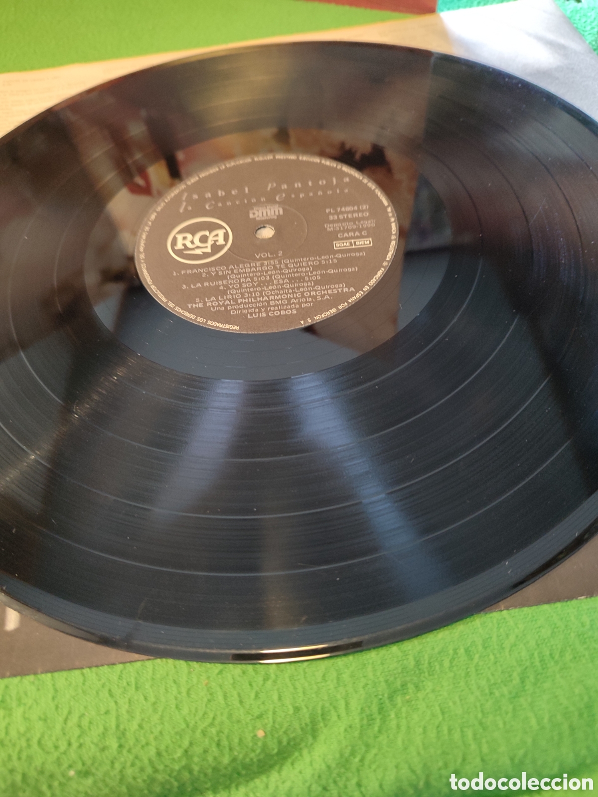 Discos de vinilo: Isabel Pantoja - Canci&oacute;n espa&ntilde;ola 2Lps - Foto 4