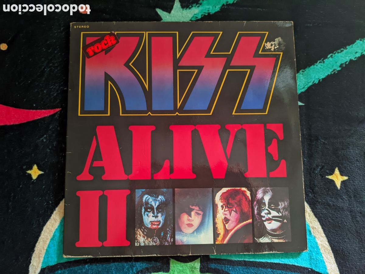 Discos de vinilo: // KISS - Alive II - Casablanca Francia 1977,2LPs gatefold,stereo