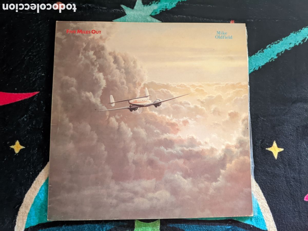 Discos de vinilo: // Mike Oldfield - Five Miles Out - Virgin Espa&ntilde;a 1982, gatefold