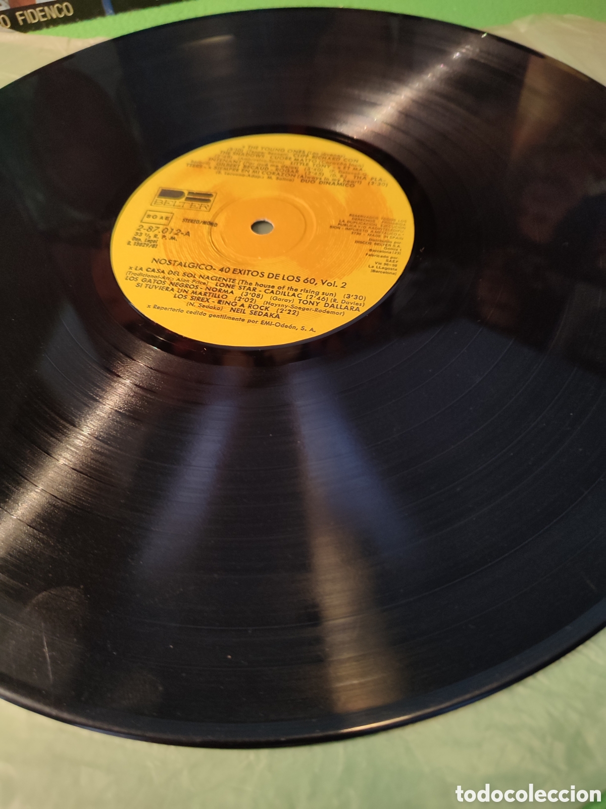 Discos de vinilo: Nost&aacute;lgico - 40 exitos de los sesenta 2 lps - Foto 3