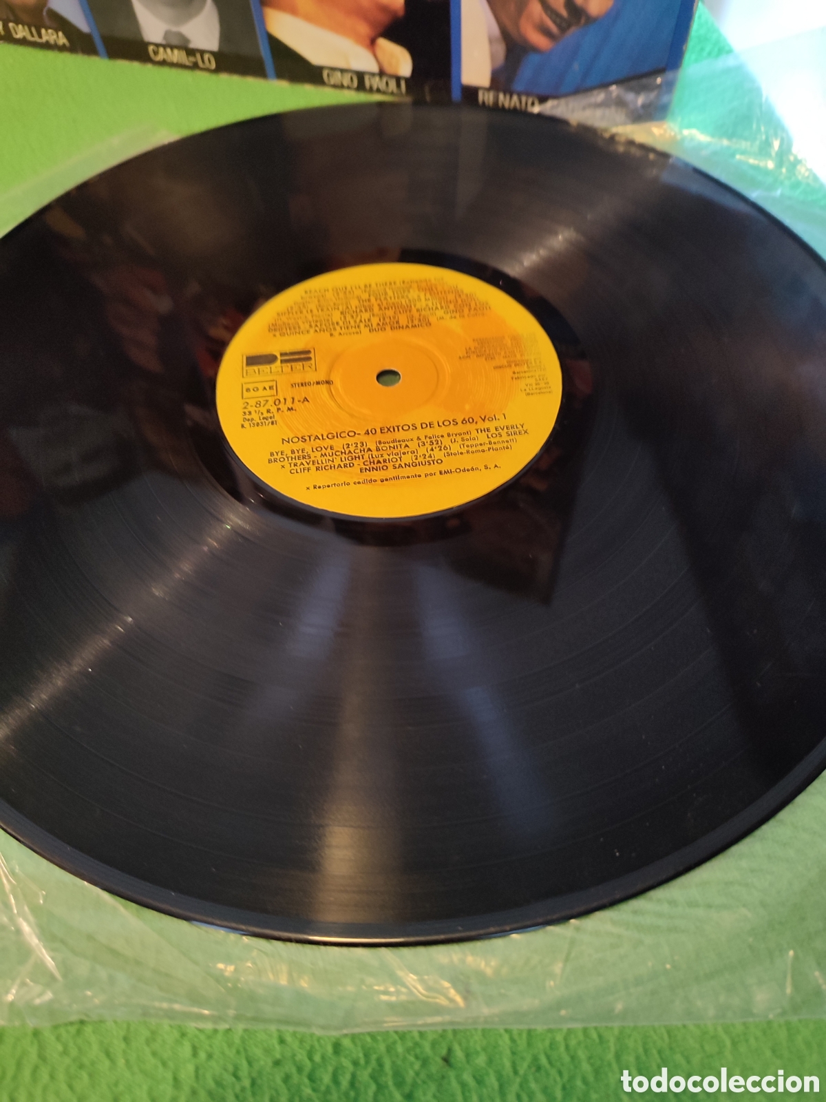 Discos de vinilo: Nost&aacute;lgico - 40 exitos de los sesenta 2 lps - Foto 4