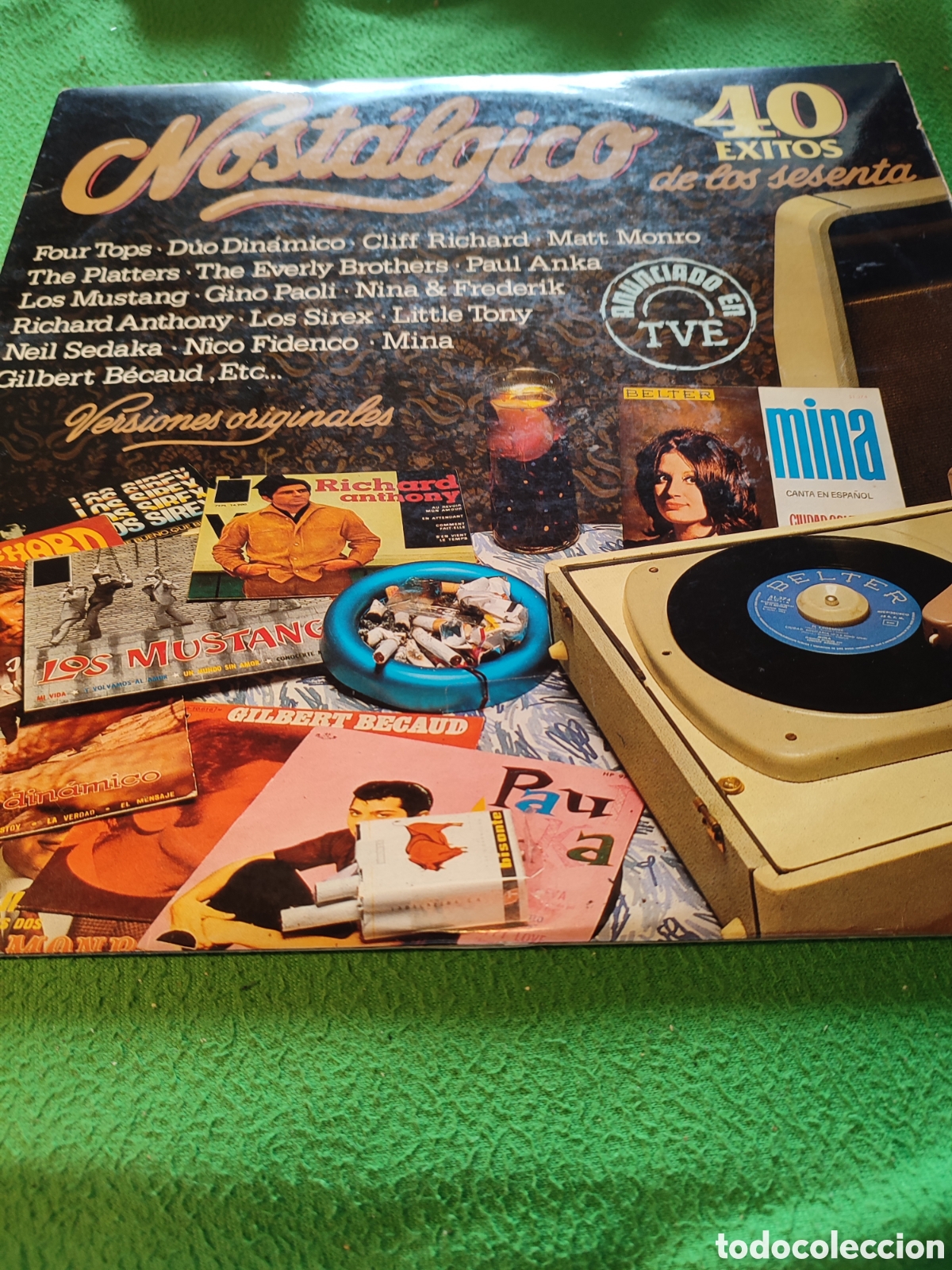 Discos de vinilo: Nost&aacute;lgico - 40 exitos de los sesenta 2 lps