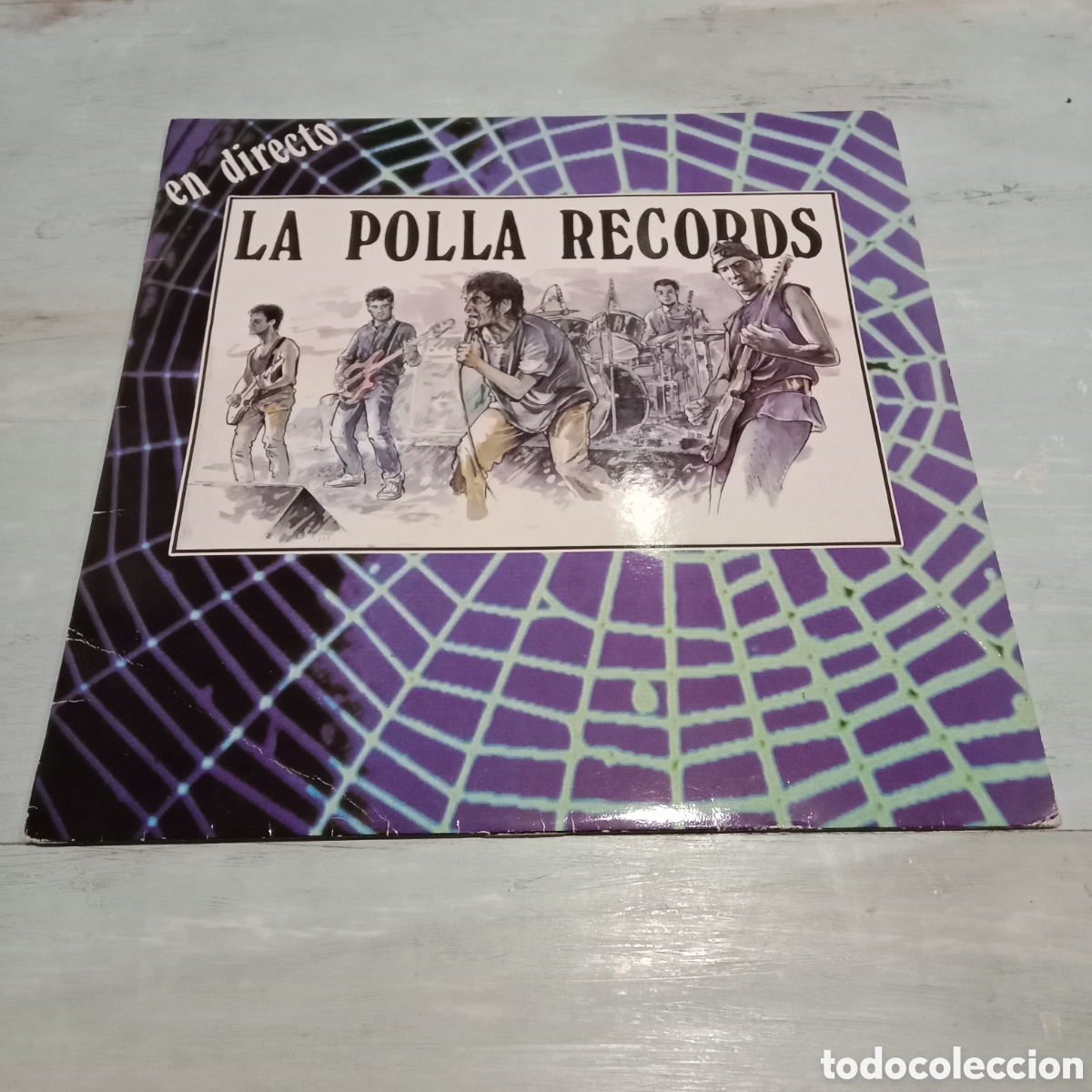 Discos de vinilo: LA POLLA RECORDS - EN DIRECTO - LP - Foto 1