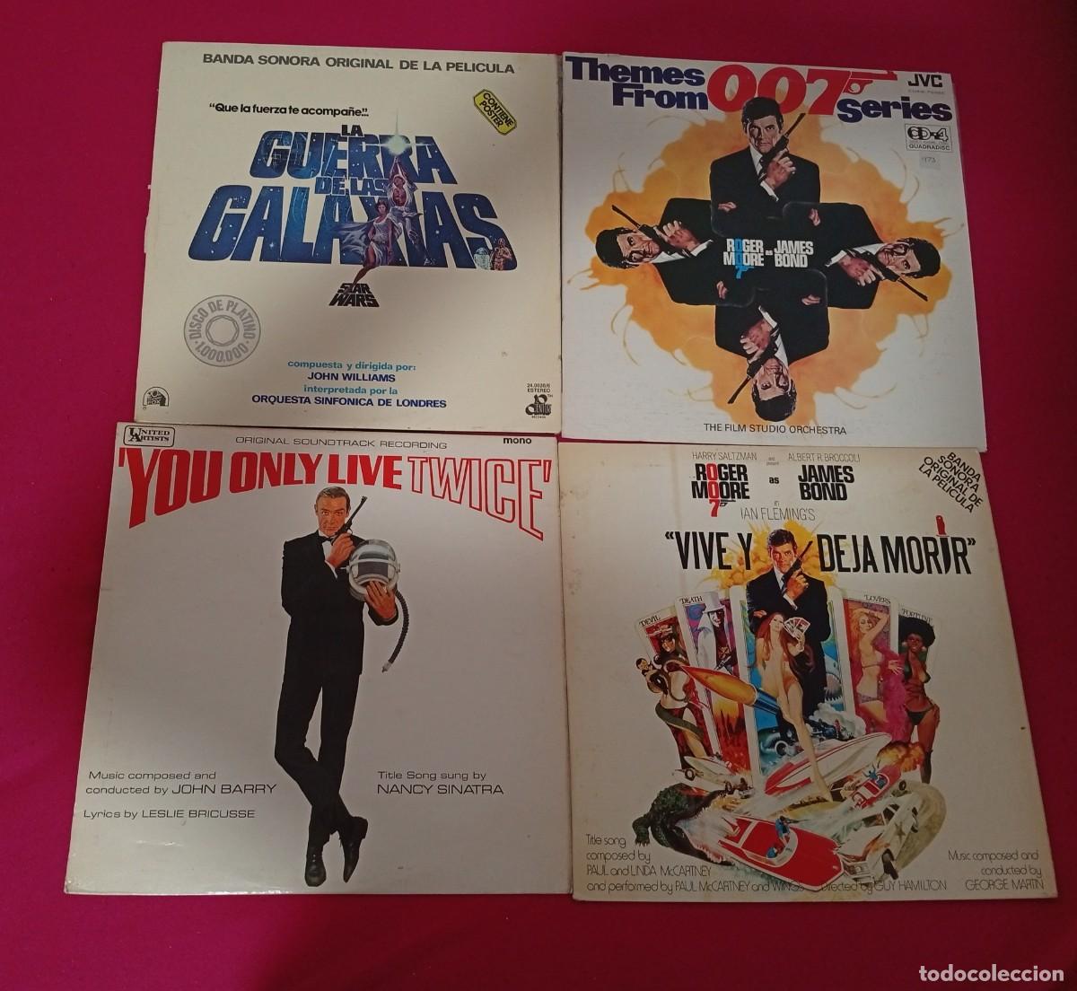 Discos de vinilo: LOTE 26 VINILOS BANDAS SONORAS LA GUERRA DE LAS GALAXIAS TWIN PEAKS