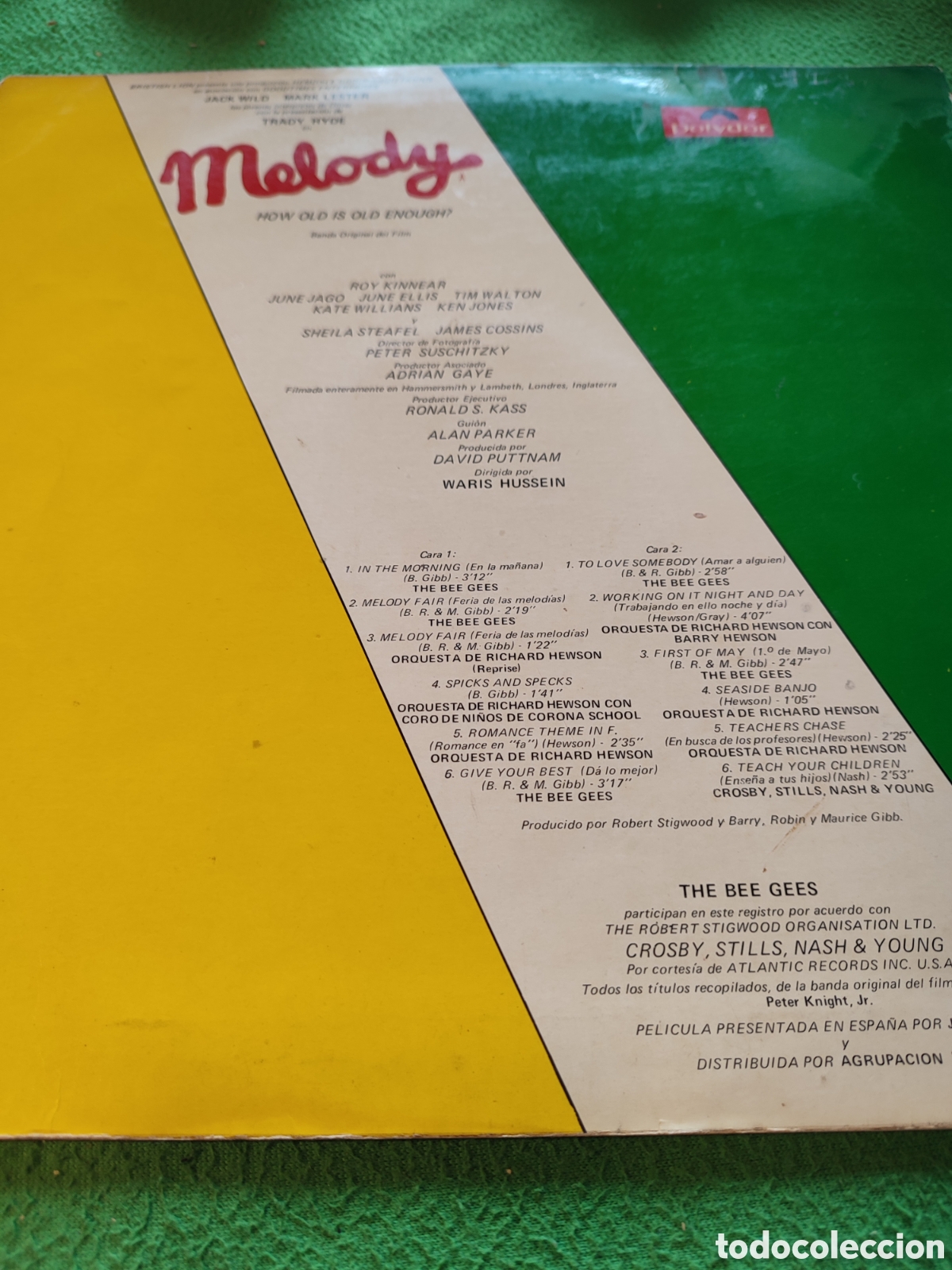 Discos de vinilo: The Bee Gees - BSO Melody 1971 - Foto 2