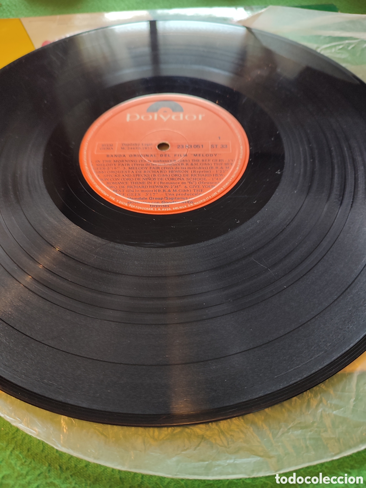 Discos de vinilo: The Bee Gees - BSO Melody 1971 - Foto 3