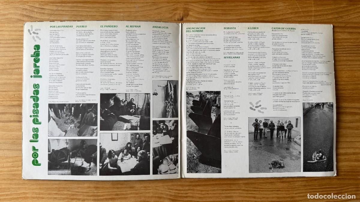 Discos de vinilo: Jarcha &lrm;&ndash; Por Las Pisadas. Spain 1978 - Foto 3