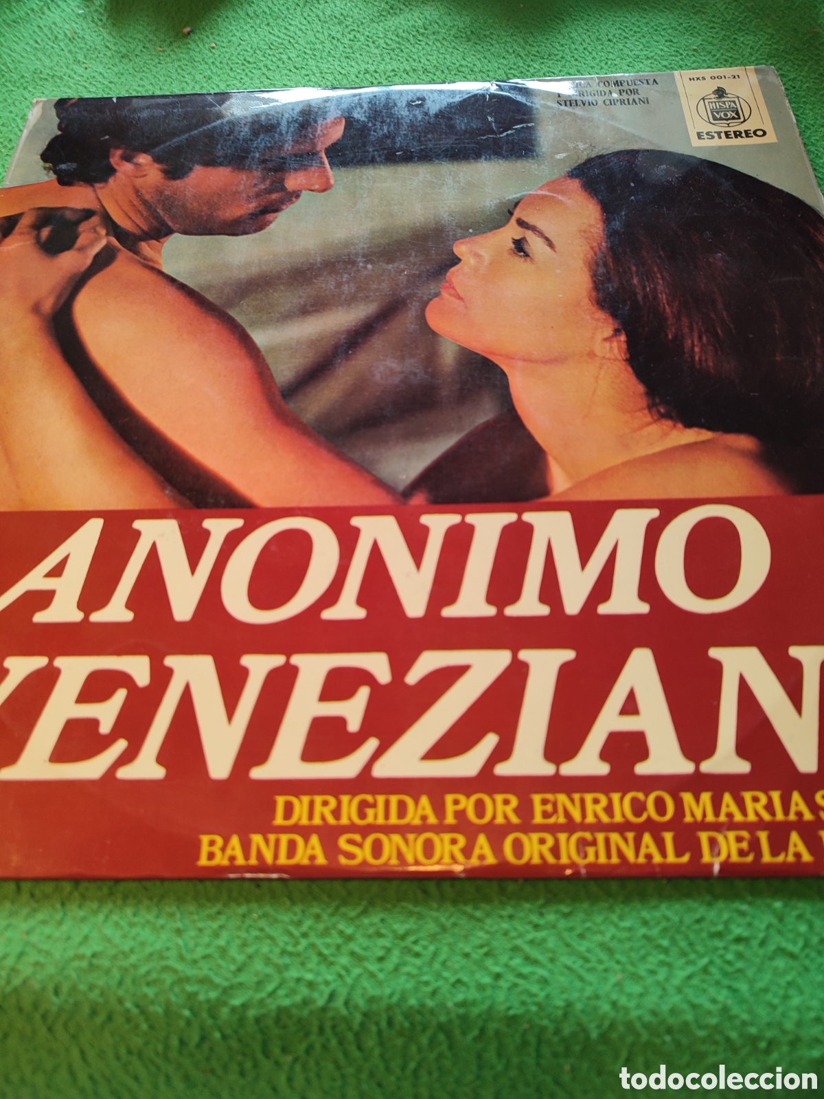Discos de vinilo: Stelvio Cipriani - BSO An&oacute;nimo veneziano