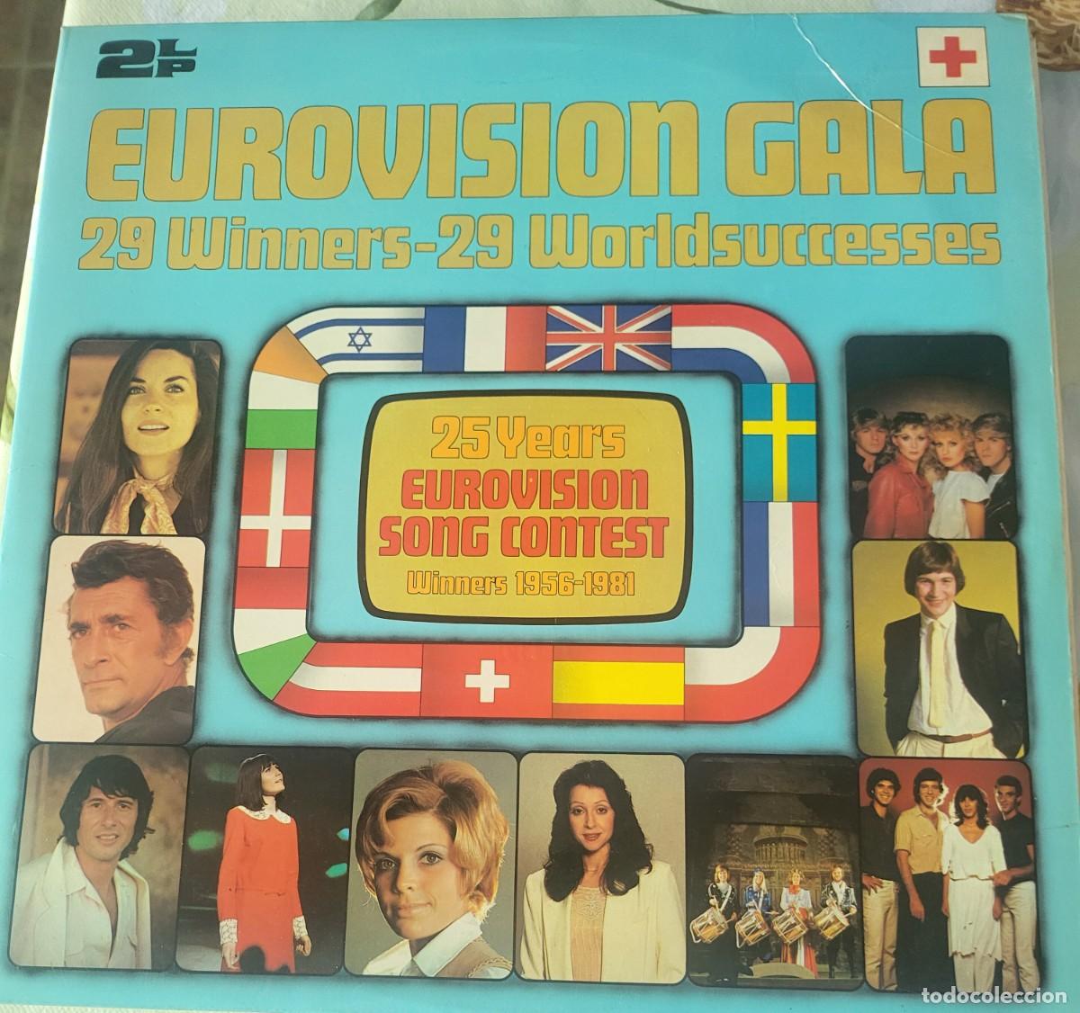Discos de vinilo: Massiel, Salome, Lulu... Lp dobe 2 discos sello Polydor editado en Espa&ntilde;a a&ntilde;o 1981...