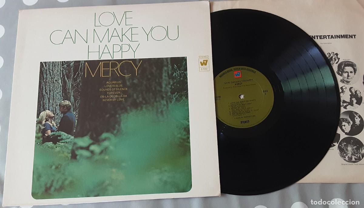 Discos de vinilo: Lp MERCY, LOVE CAN MAKE YOU HAPPY