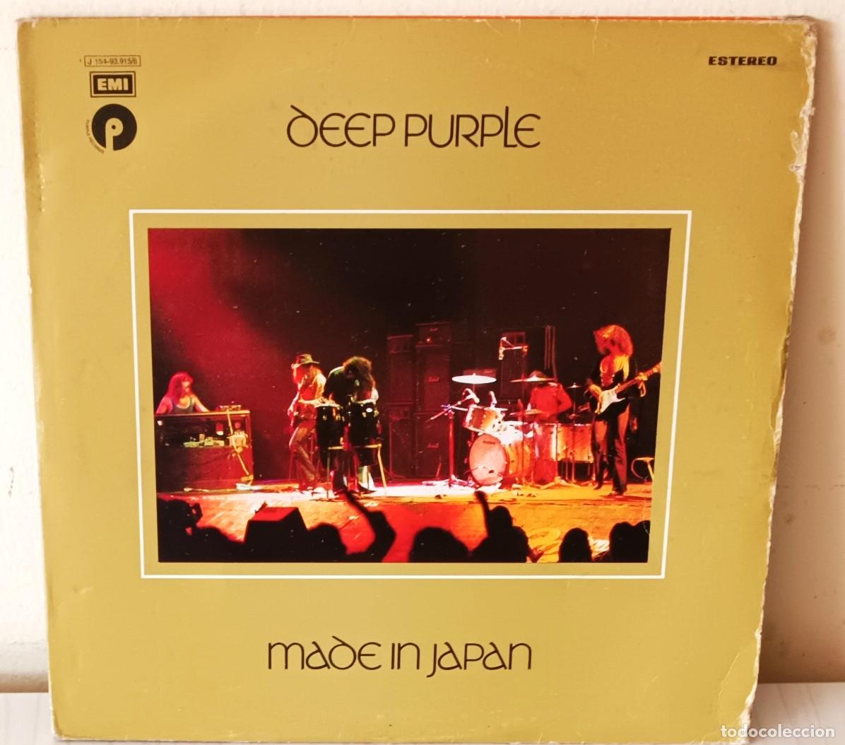 Discos de vinilo: DEEP PURPLE - MADE IN JAPAN PURPLE 2 LP&acute;S - 1972 GAT