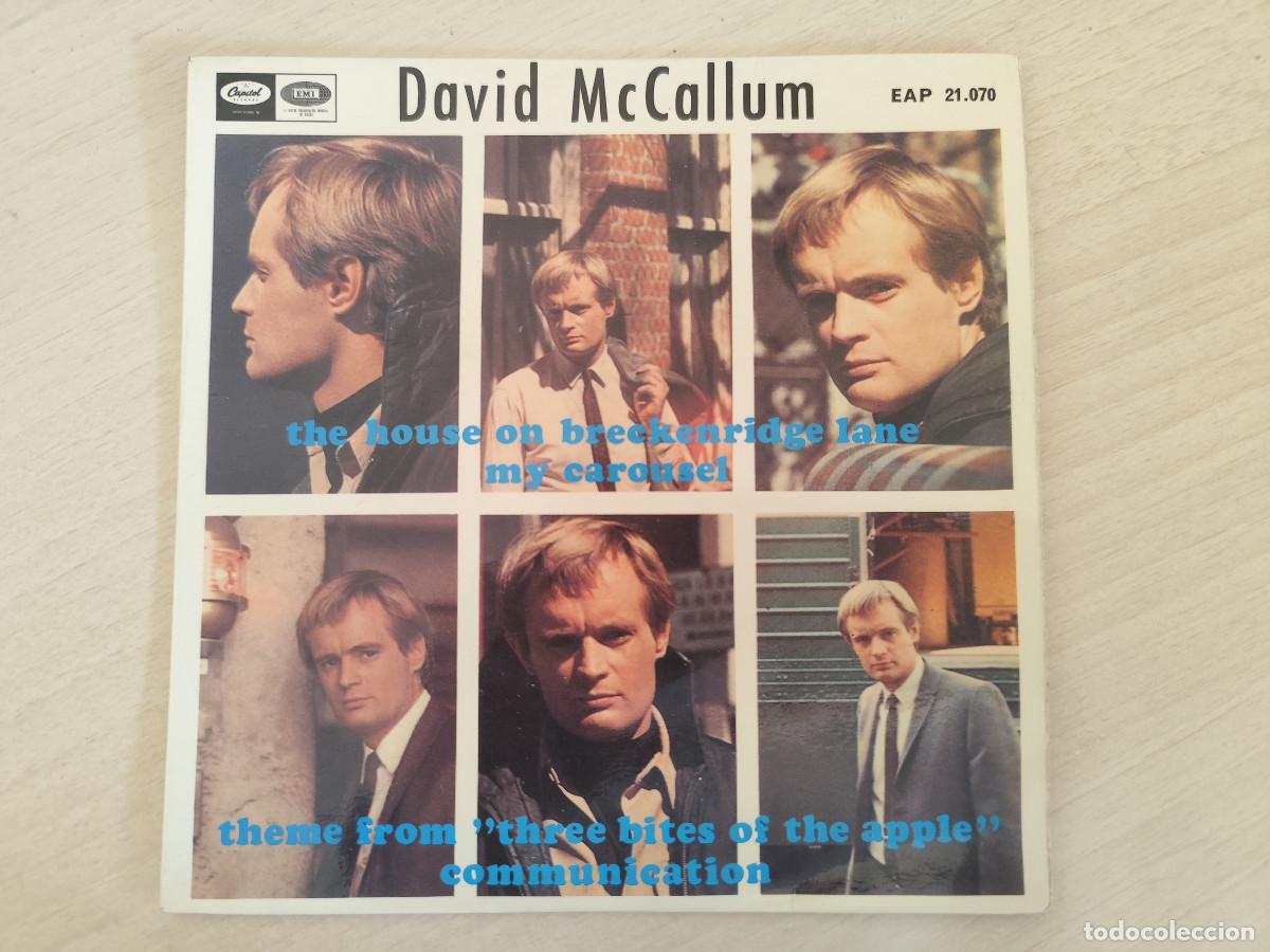 Discos de vinilo: DAVID McCALLUM - THE HOUSE ON BRECKENRIDGE LANE +3 EP CAPITOL A&Ntilde;O 1968 SPAIN