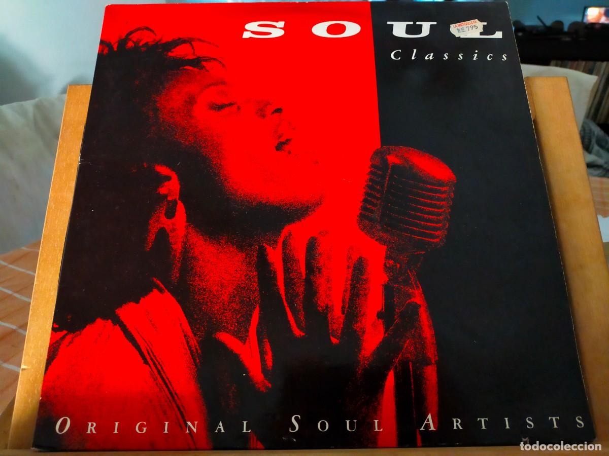 Discos de vinilo: SOUL CLASSICS. ORIGINAL SOUL ARTISTS. ORIGINAL SOUL ARTISTS. DOBLE &Aacute;LBUM. 2 LP. DRO. 28 TEMAS. 1991.