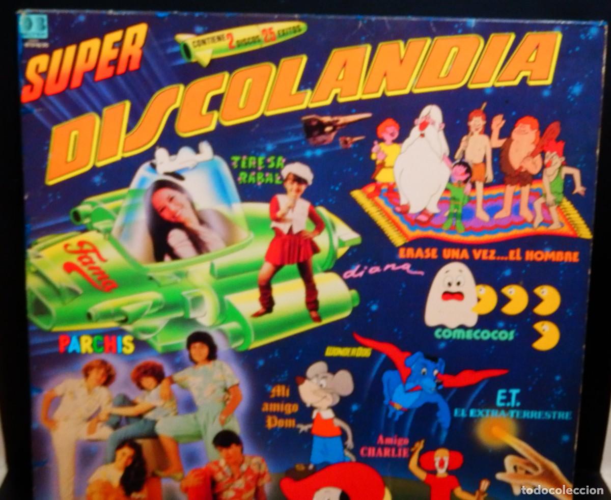 Discos de vinilo: Super Discolandia * 2LP Vinilo * Belter 1983 Gatefold / Parch&iacute;s / Regal&iacute;z / Petete / Los Pillos