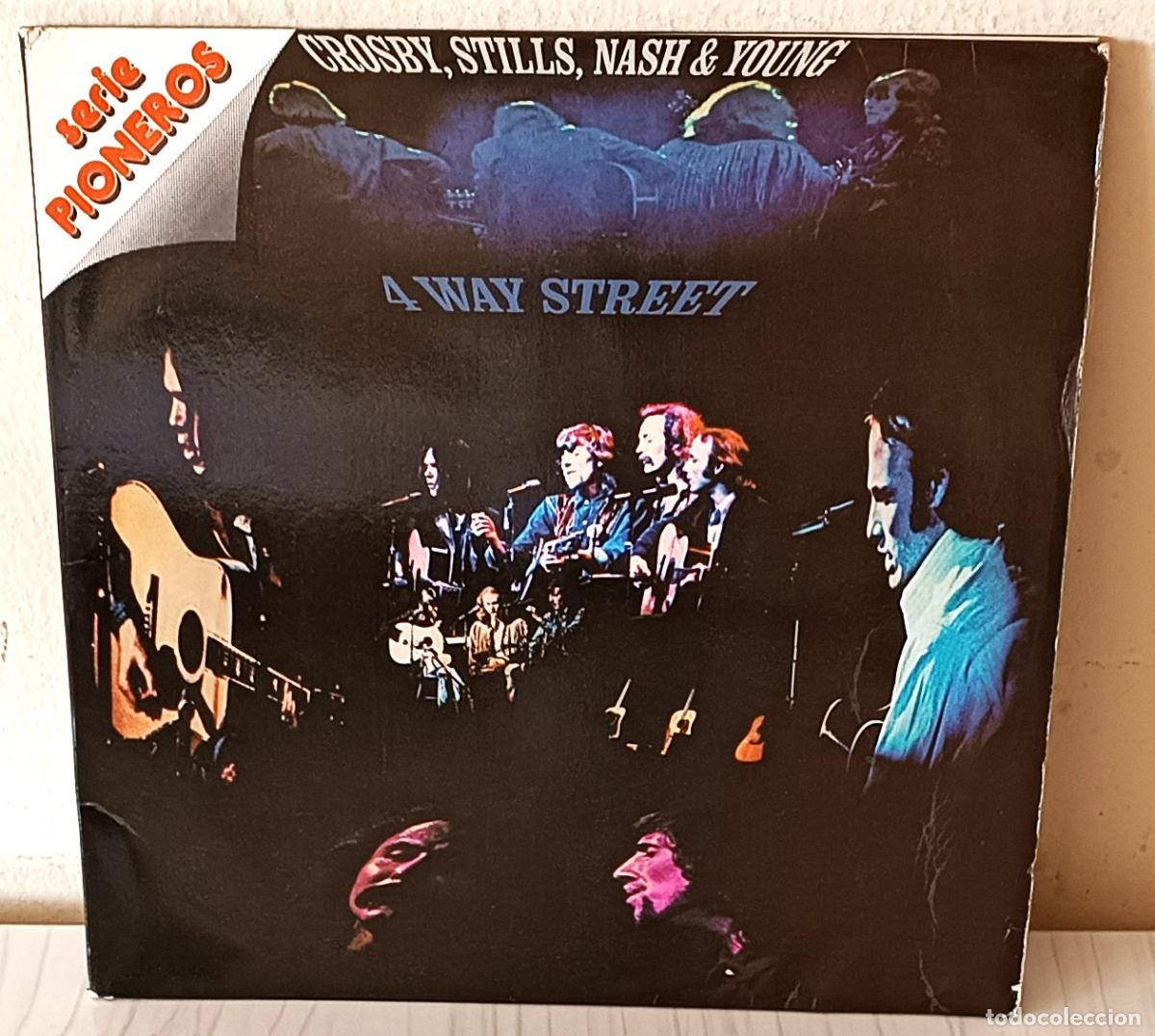 Discos de vinilo: CROSBY, STILLS, NASH & YOUNG - 4 WAY STREET ATLANTIC 2 LP&acute;S - 1978 GAT