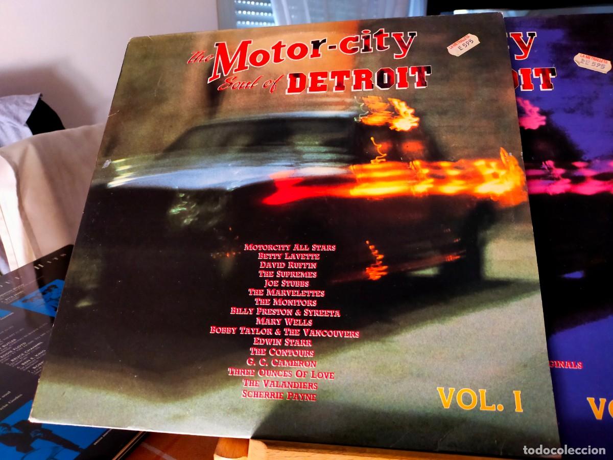 Discos de vinilo: THE MOTOR-CITY SOUND OF DETROIT. VOL. I. DOBLE &Aacute;LBUM. 2 LP. DRO. 16 TEMAS. VER DESCRIPCI&Oacute;N.991