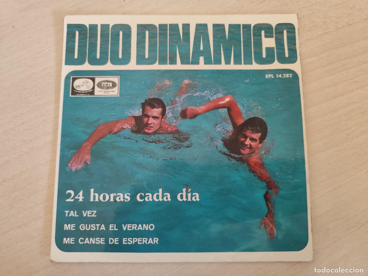 Discos de vinilo: DUO DINAMICO - 24 HORAS CADA DIA +3 EP A&Ntilde;O 1966 LA VOZ DE SU AMO EPL 14.282 MUY BUENO