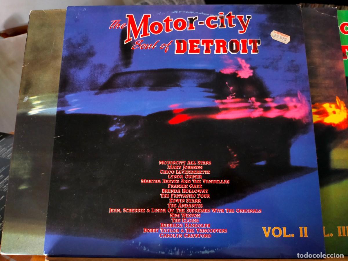 Discos de vinilo: THE MOTOR-CITY SOUND OF DETROIT. VOL. II. DOBLE &Aacute;LBUM. 2 LP. DRO. 16 TEMAS. VER DESCRIPCI&Oacute;N.991