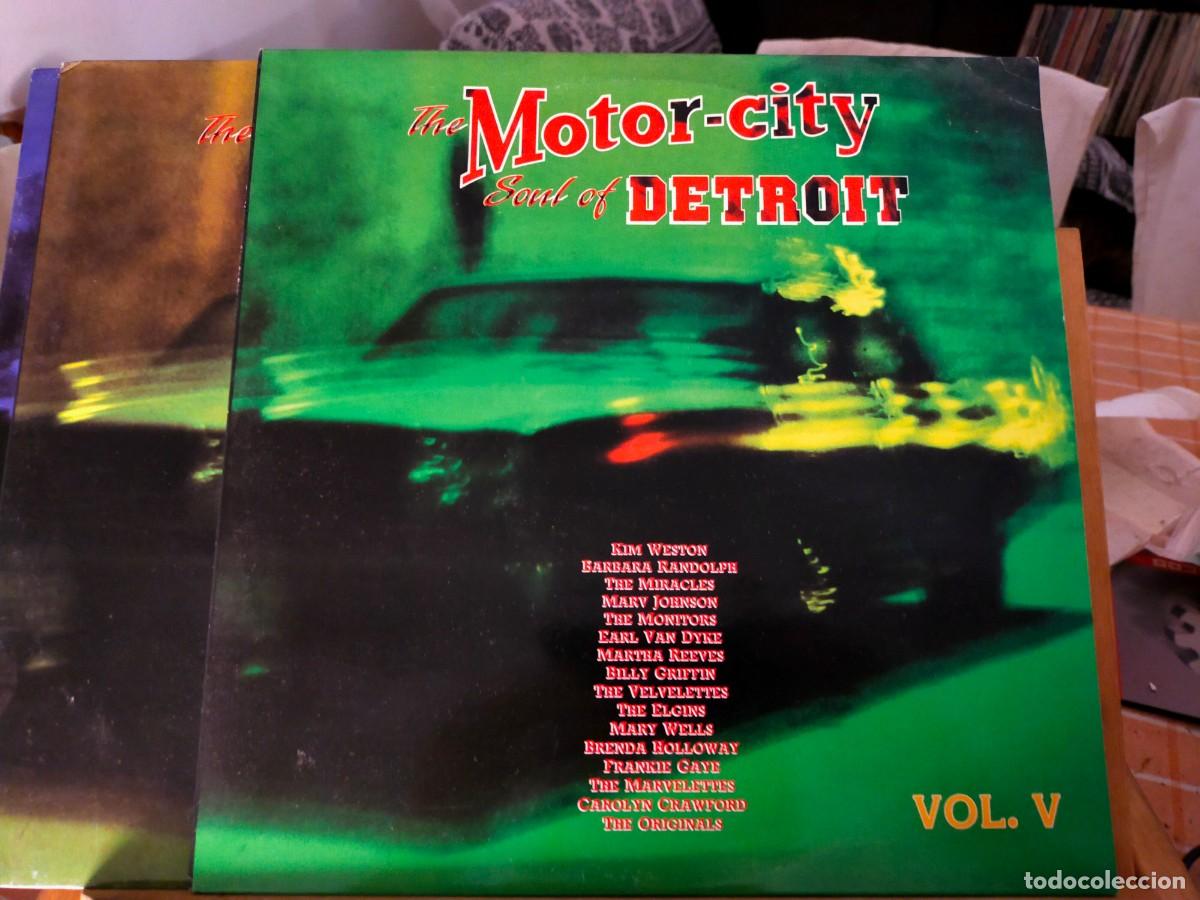 Discos de vinilo: THE MOTOR-CITY SOUND OF DETROIT. VOL. V. DOBLE &Aacute;LBUM. 2 LP. DRO. 16 TEMAS. VER DESCRIPCI&Oacute;N. 1991