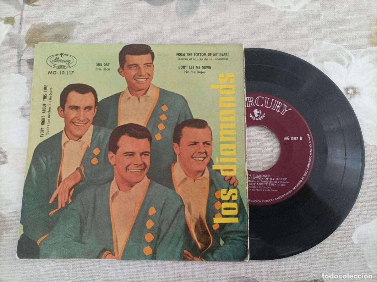 Discos de vinilo: Los Diamonds ep original - Foto 1