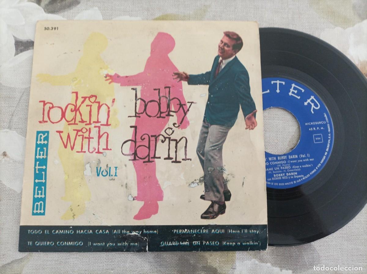 Discos de vinilo: Rockin with Bobby Darin ep -Leer- - Foto 1