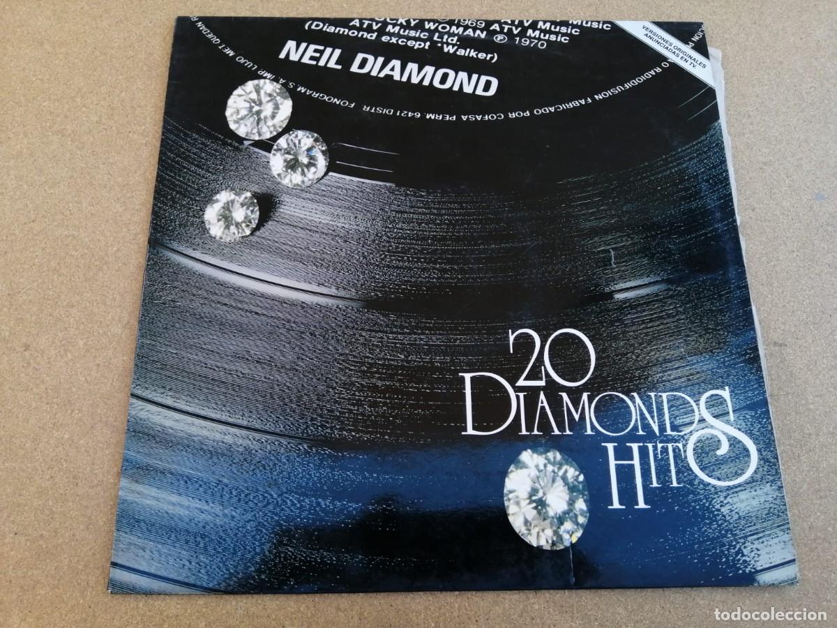 Discos de vinilo: DISCO LP. NEIL DIAMOND (20 DIAMOND HITS)