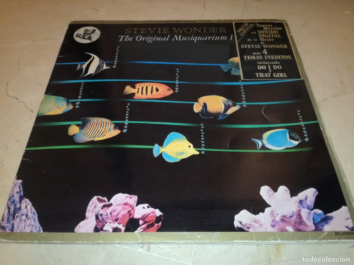 Discos de vinilo: STEVIE WONDER-THE ORIGINAL MUSIQUARIUM I-ORIGINAL ESPA&Ntilde;OL 1982