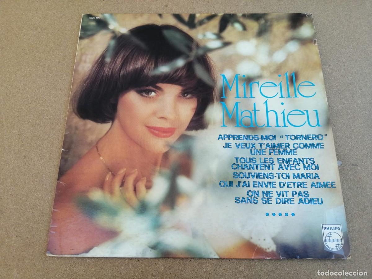 Discos de vinilo: DISCO LP. MIREILLE MATHIEU (APPRENDS - MOI) - Foto 1