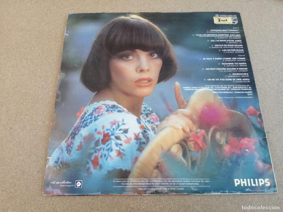 Discos de vinilo: DISCO LP. MIREILLE MATHIEU (APPRENDS - MOI) - Foto 2