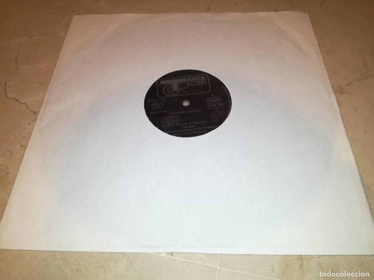 Discos de vinilo: VINILO DE THE WHO-QUADROPHENIA-DISCO N&ordm; 1-ORIGINAL ESPA&Ntilde;OL 1974