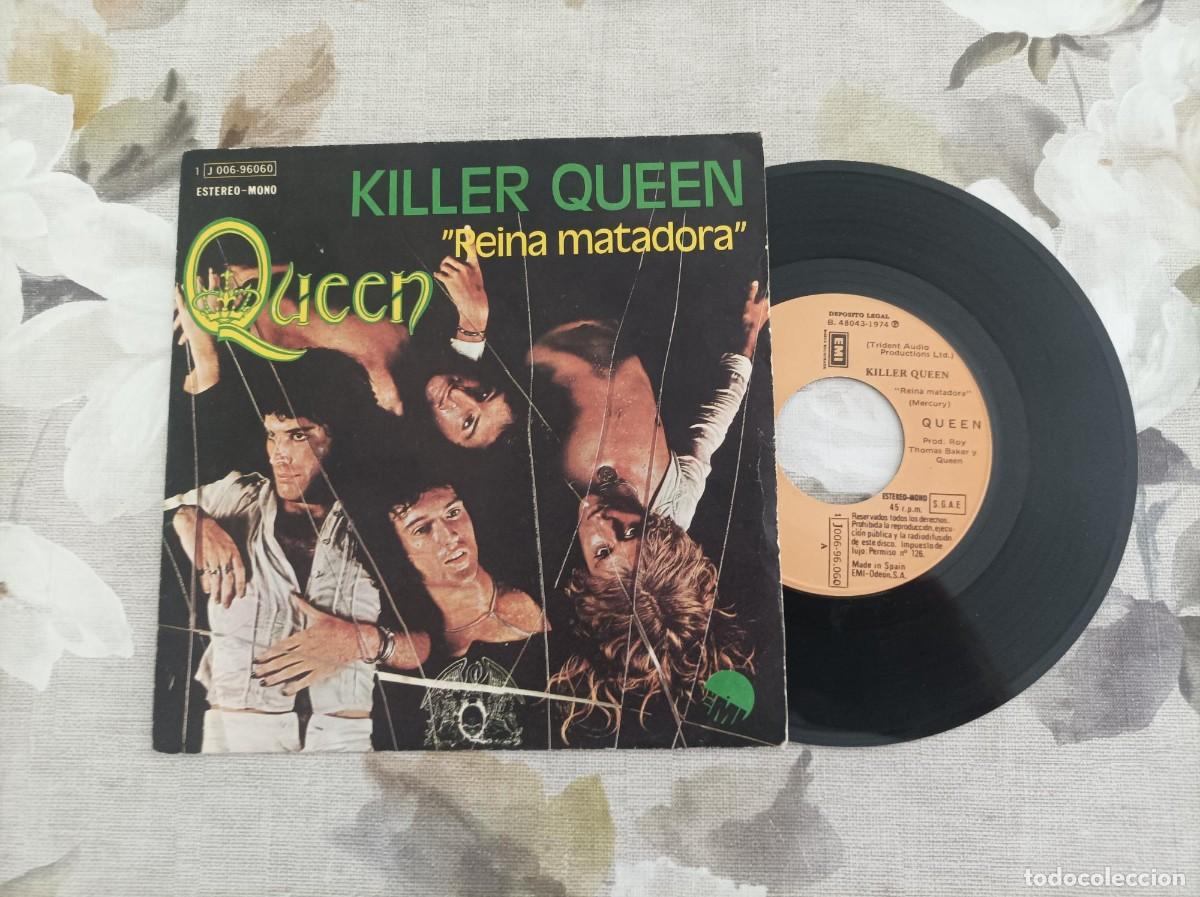 Discos de vinilo: Killer Queen single -reina matadora-