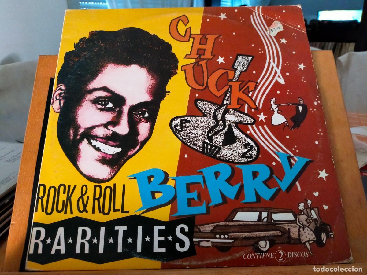 Discos de vinilo: CHUCK BERRY. ROCK & ROLL. RARITIES. DOBLE &Aacute;LBUM. 2 LP. CHARLY RECORDS. 32 TEMAS. 1988