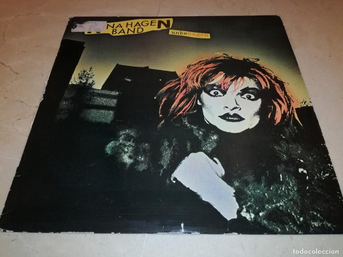 Discos de vinilo: NINA HAGEN BAND-UNBEHAGEN-CONTIENE ENCARTE-ORIGINAL ESPA&Ntilde;OL 1980