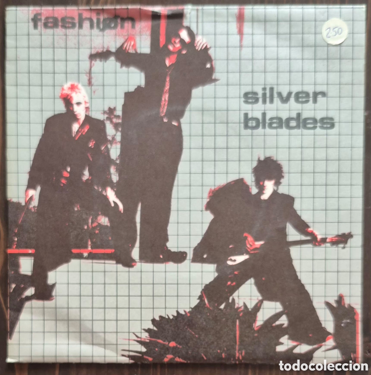 Discos de vinilo: SINGLE - FASHION - SILVER BLADES - 1979 INGLATERRA