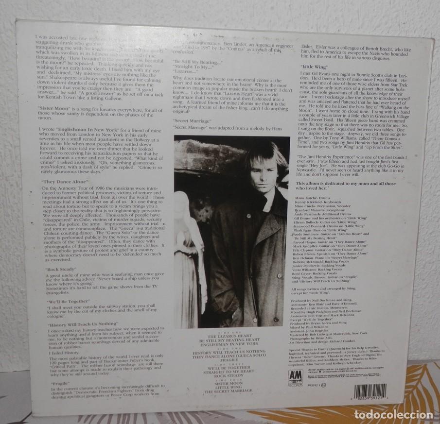Discos de vinilo: DISCO PL VINILO DE STING - Foto 2