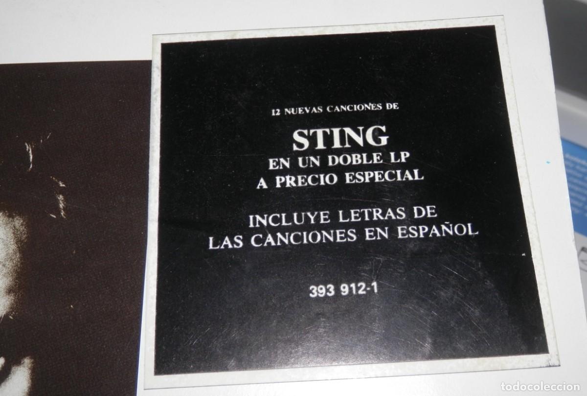 Discos de vinilo: DISCO PL VINILO DE STING - Foto 3