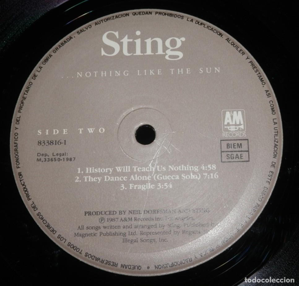 Discos de vinilo: DISCO PL VINILO DE STING - Foto 4
