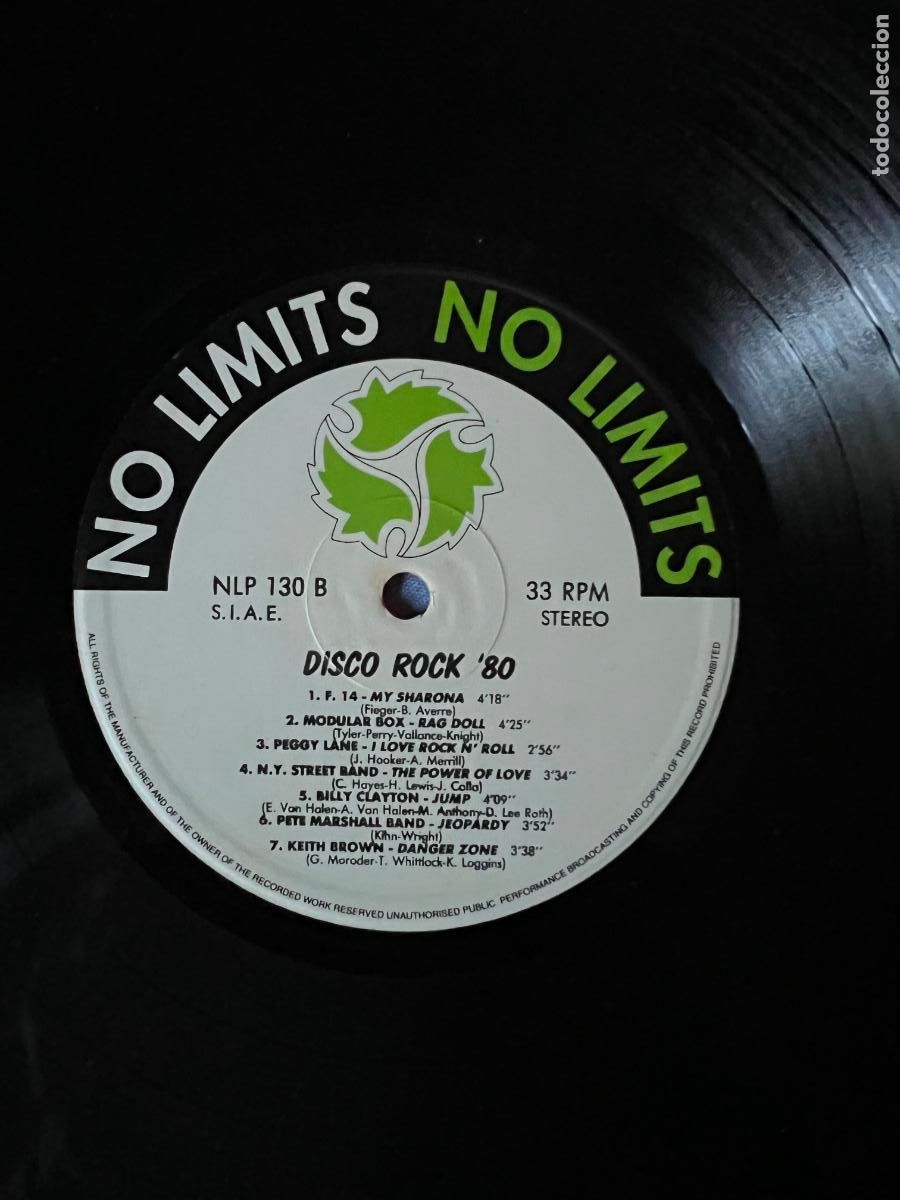 Discos de vinilo: DISCO ROCK &acute;80 / ARMED FORCE / BACKWATER ROAD....LP NO LIMITS - Foto 4