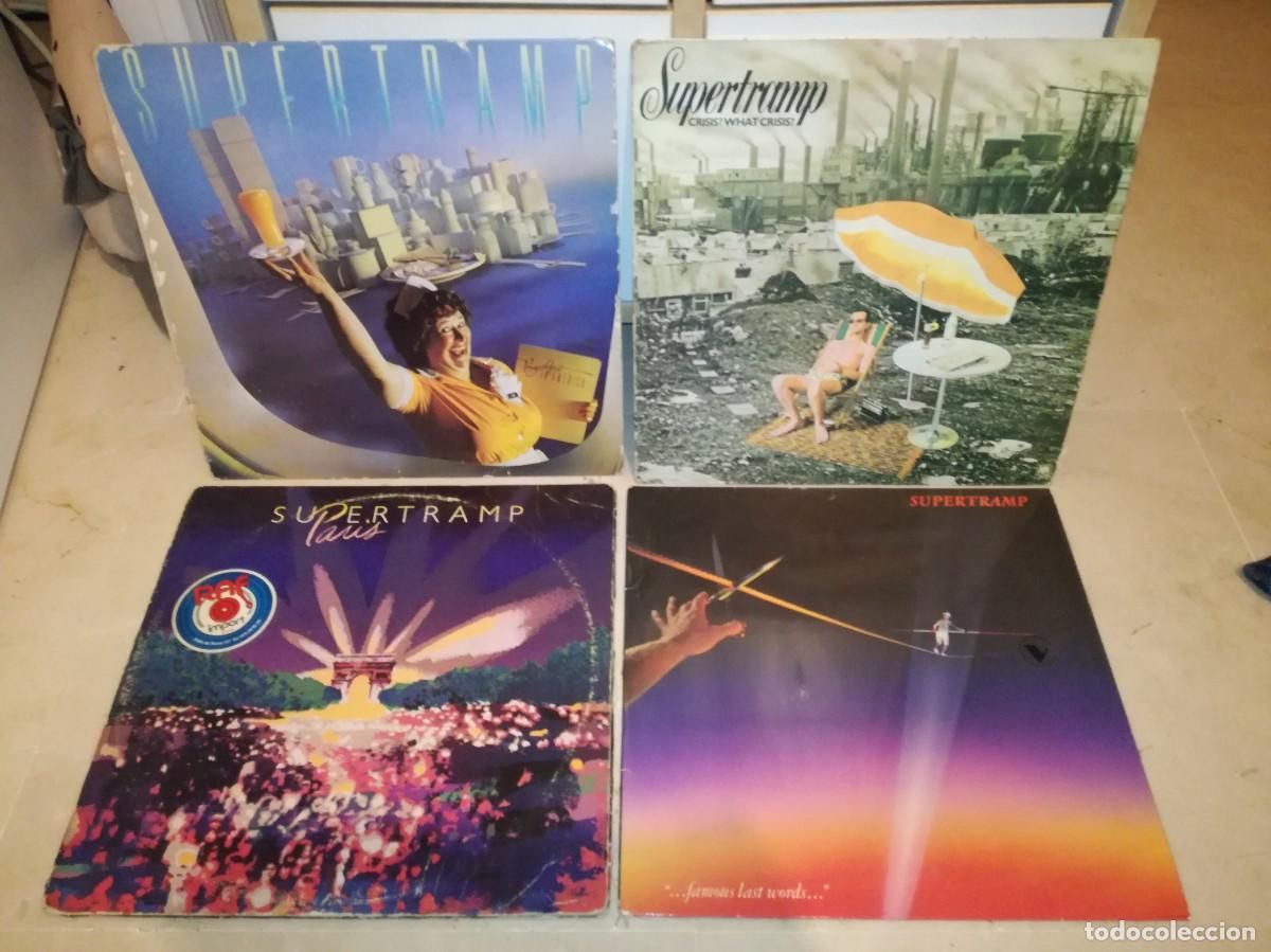Discos de vinilo: LOTE DE 4 LPs DE SUPERTRAMP-UNO DE ELLOS DOBLE LP