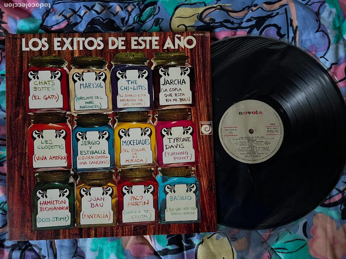 Discos de vinilo: lp - los exitos de este a&ntilde;o - varios - original espa&ntilde;ol, novola 1976, portada doble