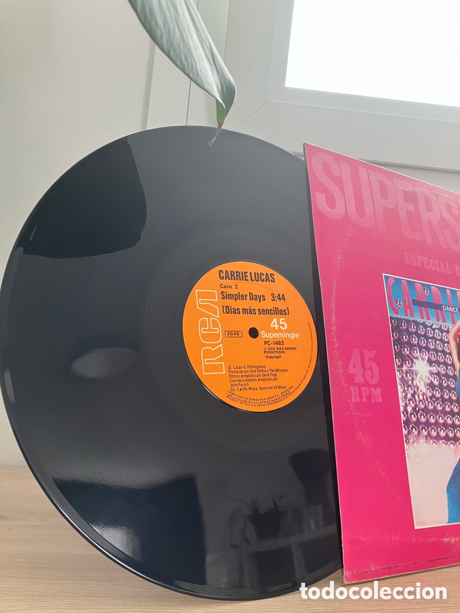 Discos de vinilo: Carrie Lucas - Dance With You - Foto 4