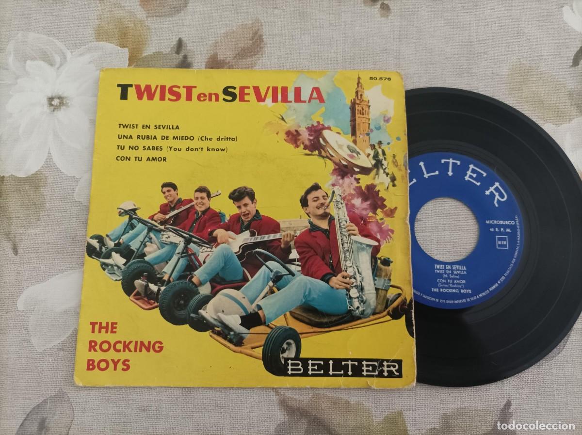 Discos de vinilo: Los Rocking Boys ep twist en Sevilla
