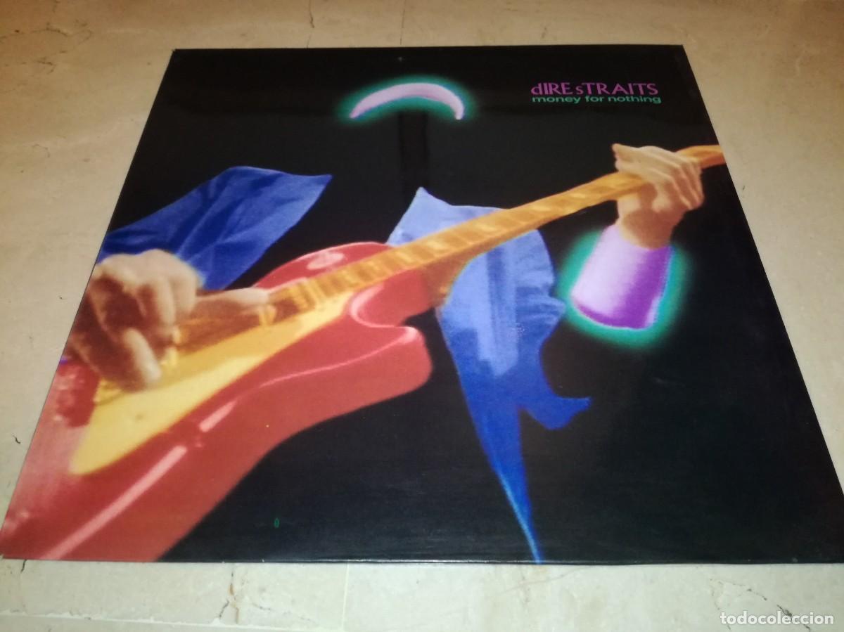 Discos de vinilo: DIRE STRAITS-MONEY FOR NOTHING-CONTIENE ENCARTE-ORIGINAL ESPA&Ntilde;OL 1988-EN MUY BUEN ESTADO