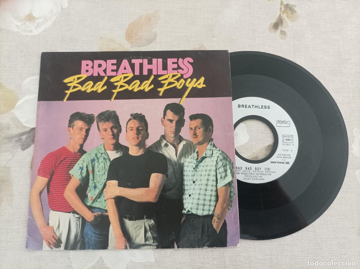 Discos de vinilo: Breathless single hermanos Grogan