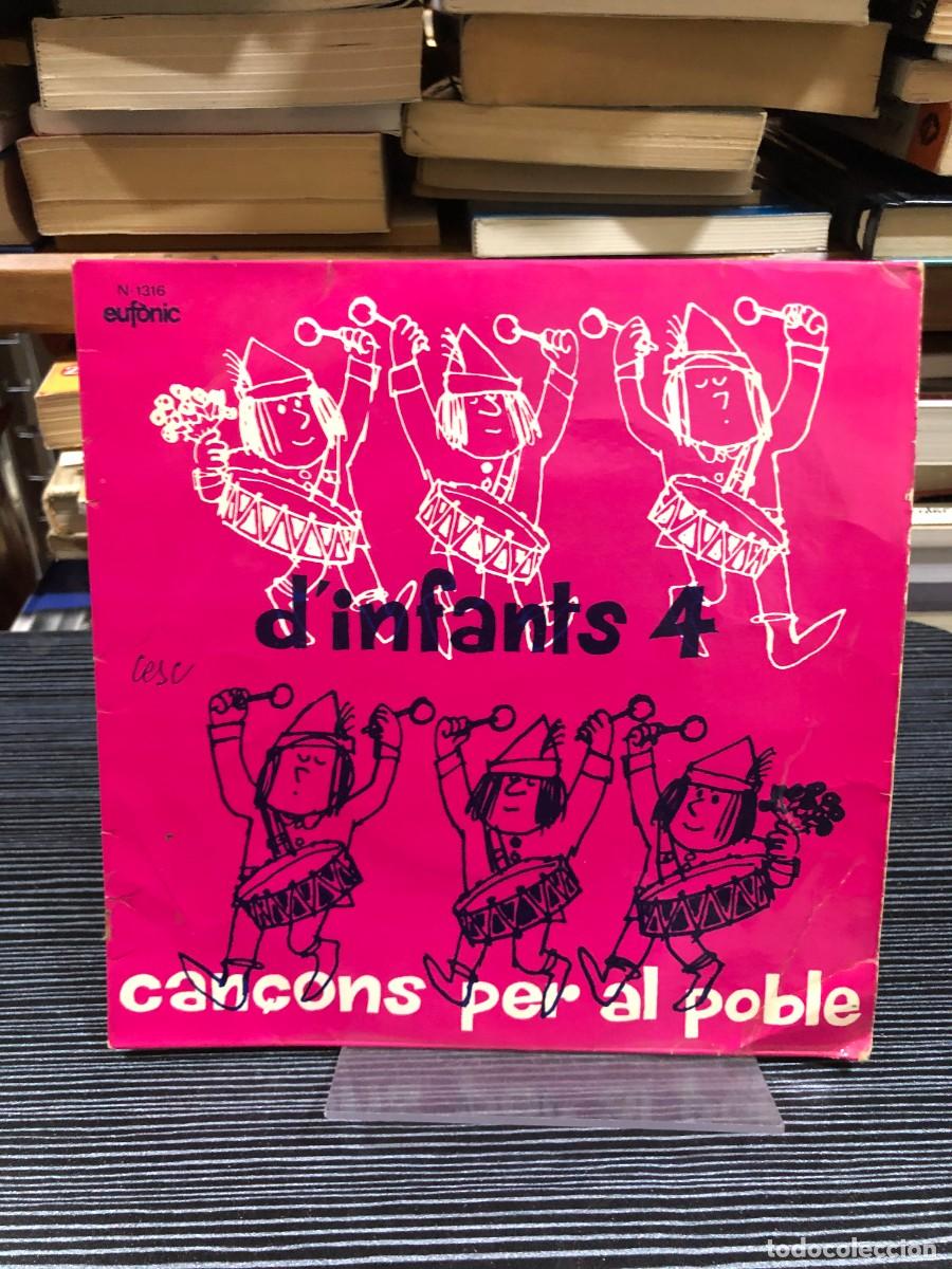 Discos de vinilo: dinfants 4 - Can&ccedil;ons per al poble Varios / Euf&ograve;nic - Foto 1