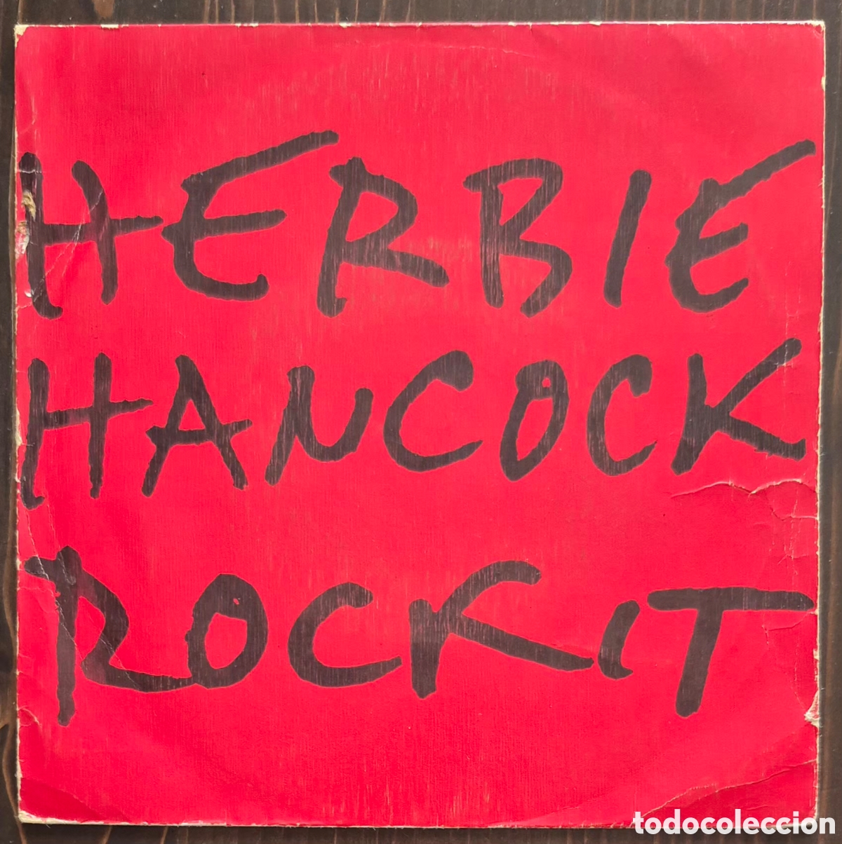 Discos de vinilo: SINGLE - HERBIE HANCOCK - ROCKIT - 1983 ESPA&Ntilde;A